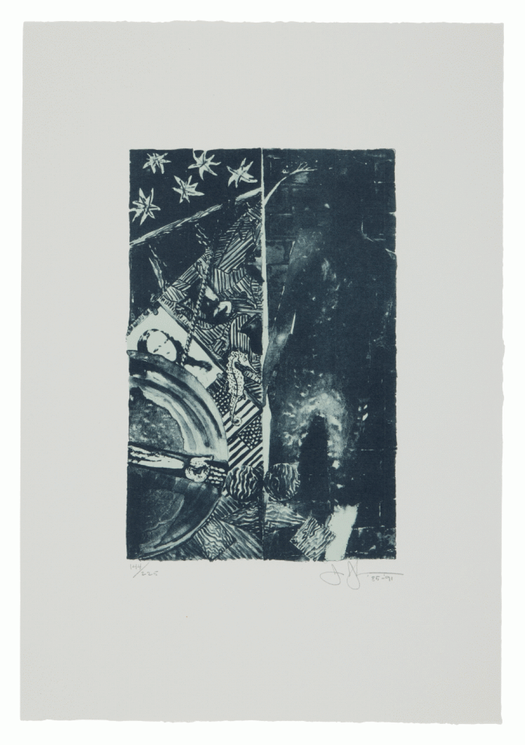Voir en plein écran - Voir 1 du lot 46. Summer (Blue).