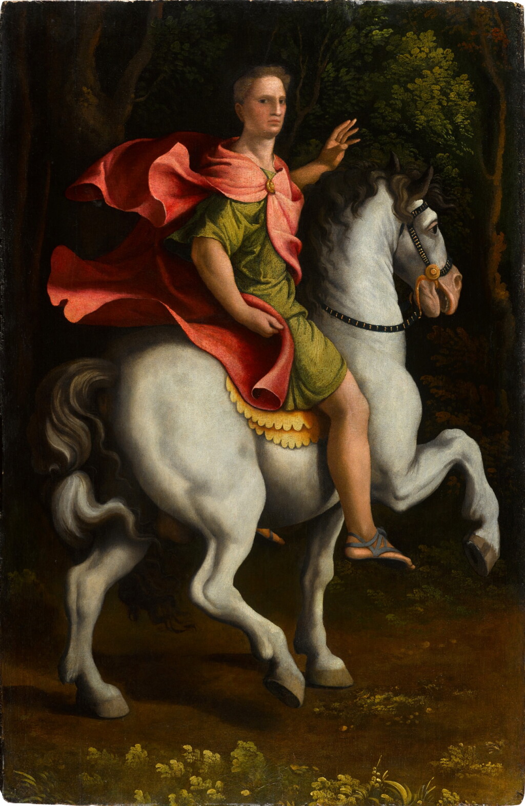 View full screen - View 1 of Lot 7. The Emperor Claudius on horseback.