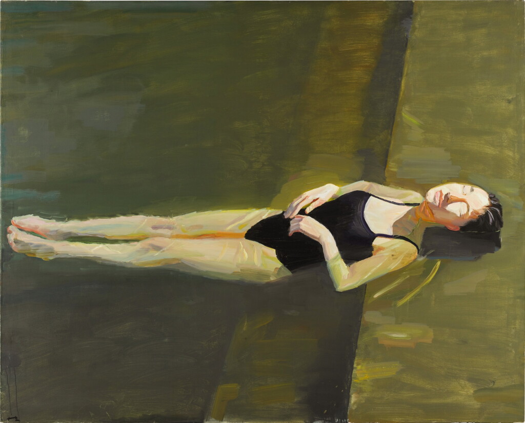 View full screen - View 1 of Lot 111. Liu Xiaodong 劉小東 | Relaxing in Water 在水中放鬆.