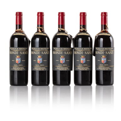 View full screen - View 1 of Lot 666. Brunello di Montalcino 1988 Biondi-Santi (5 BT).
