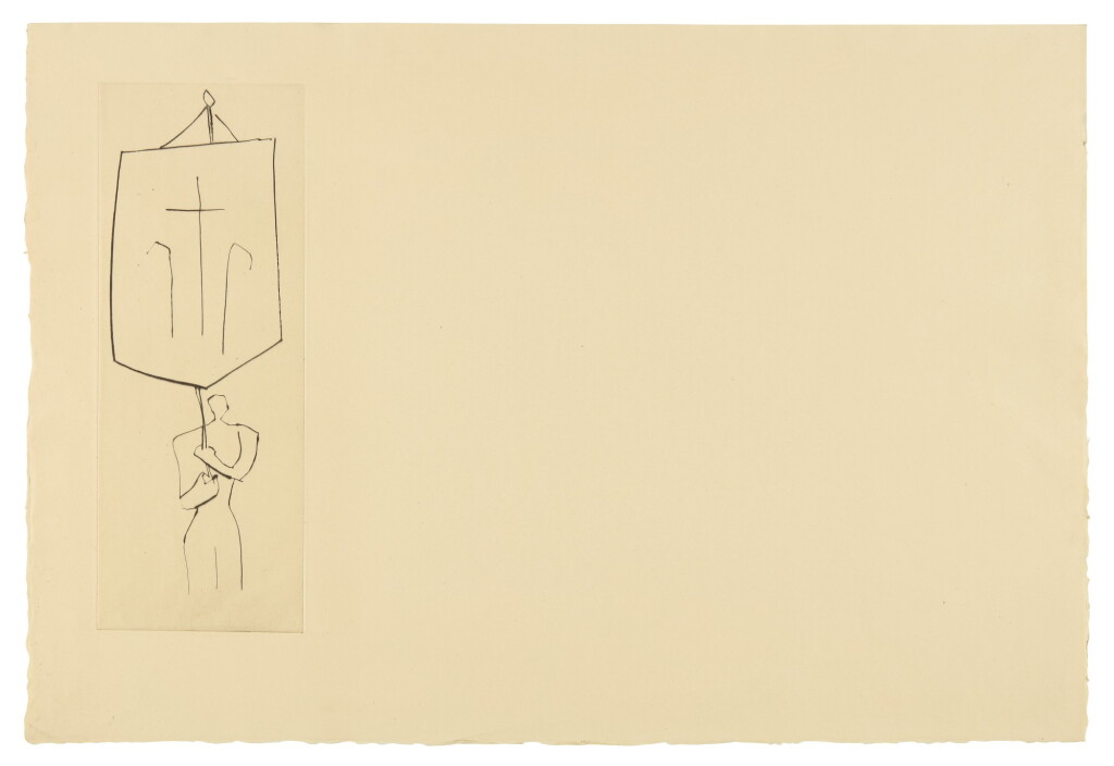 View full screen - View 1 of Lot 84. PABLO PICASSO | LE FRÈRE MENDIANT: PRÊTRE JEAN. UNE CROIX (B. 897; BA. 1018).