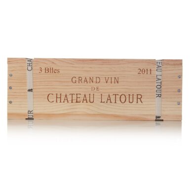 View full screen - View 1 of Lot 13. Château Latour 2011 (3 BT).