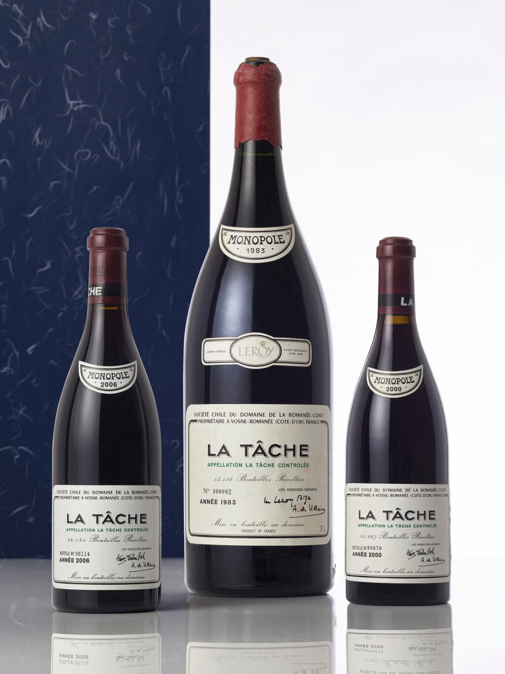 View full screen - View 1 of Lot 5193. La Tâche 1983 Domaine de la Romanée-Conti (1 JM30).