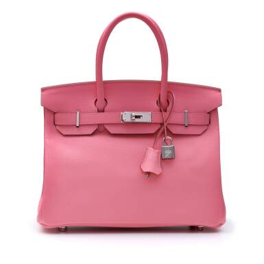 View full screen - View 1 of Lot 302. Rose Confetti Birkin 30cm in Epsom Leather with Palladium Hardware, 2020.