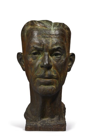 View full screen - View 1 of Lot 134. Untitled (Head of a Man).