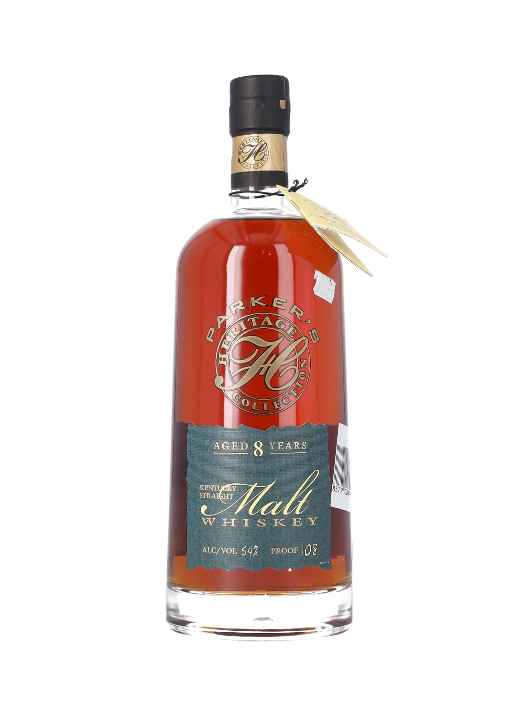 View full screen - View 1 of Lot 736. Parker's Heritage Collection 8 Year Old 9th Edition 108 proof NV (1 BT75).