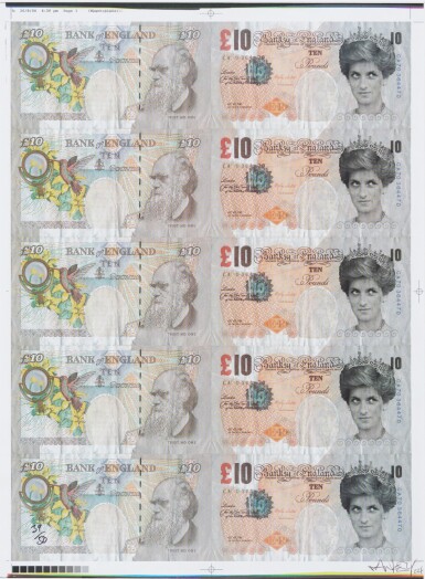 View full screen - View 1 of Lot 10. BANKSY | DI-FACED TENNERS.