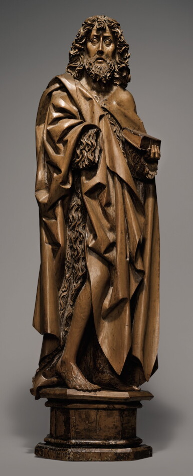 View full screen - View 1 of Lot 125. SOUTH GERMAN, PROBABLY SWABIA, CIRCA 1480 | ST. JOHN THE BAPTIST.