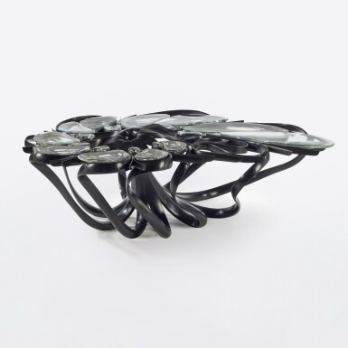 View full screen - View 1 of Lot 612. A Unique "Lilium" Low Table.