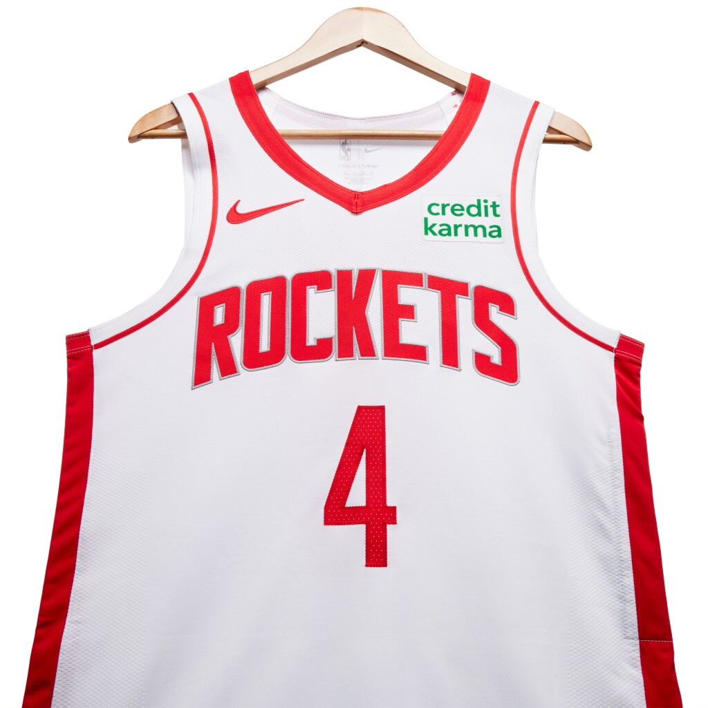 View full screen - View 1 of Lot 160. Jalen Green Houston Rockets 2023-2024 Game Worn Association Edition Jersey .