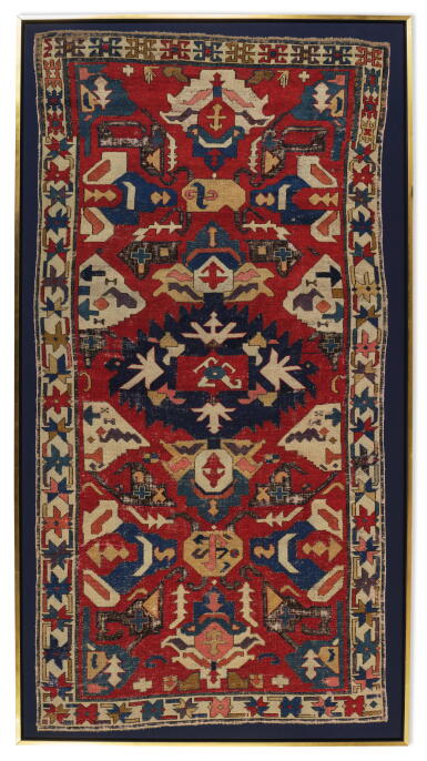 View full screen - View 1 of Lot 537. A Caucasian Rug, Late 17th Century.
