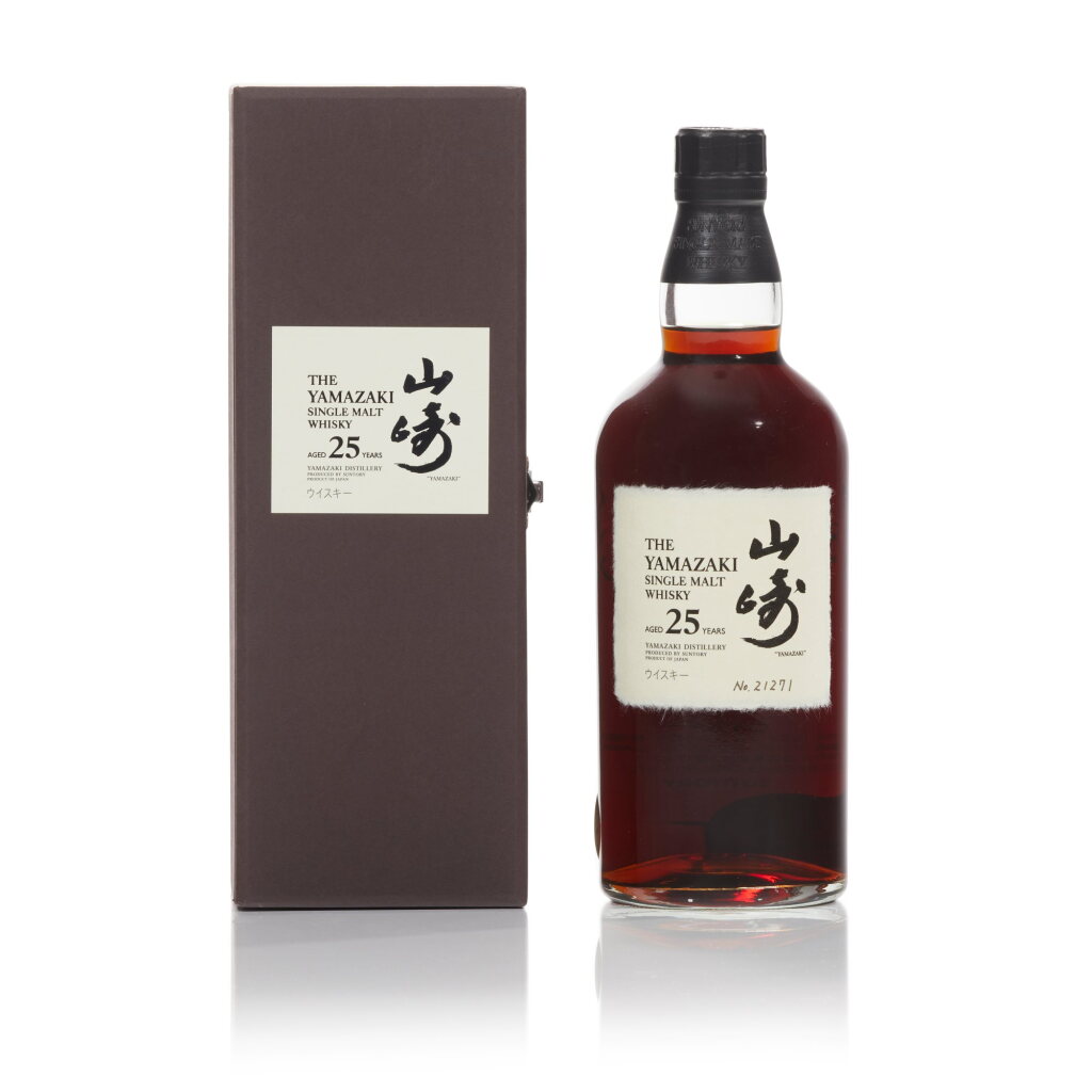 View full screen - View 1 of Lot 469. The Yamazaki 25 Year Old 43.0 abv NV (1 BT70).