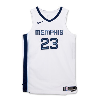 View full screen - View 1 of Lot 62. Derrick Rose Memphis Grizzlies Kia NBA Tip-Off 2023-2024 Game Worn Association Edition Jersey .