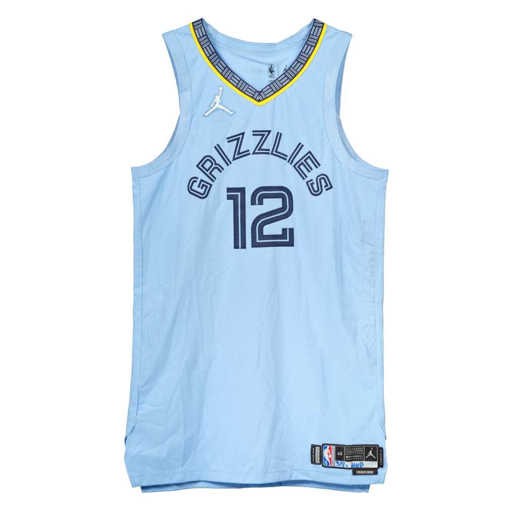 ja morant jersey dress Unisex Memphis Grizzlies Ja Morant Jordan Brand Light Blue Swingman Jersey