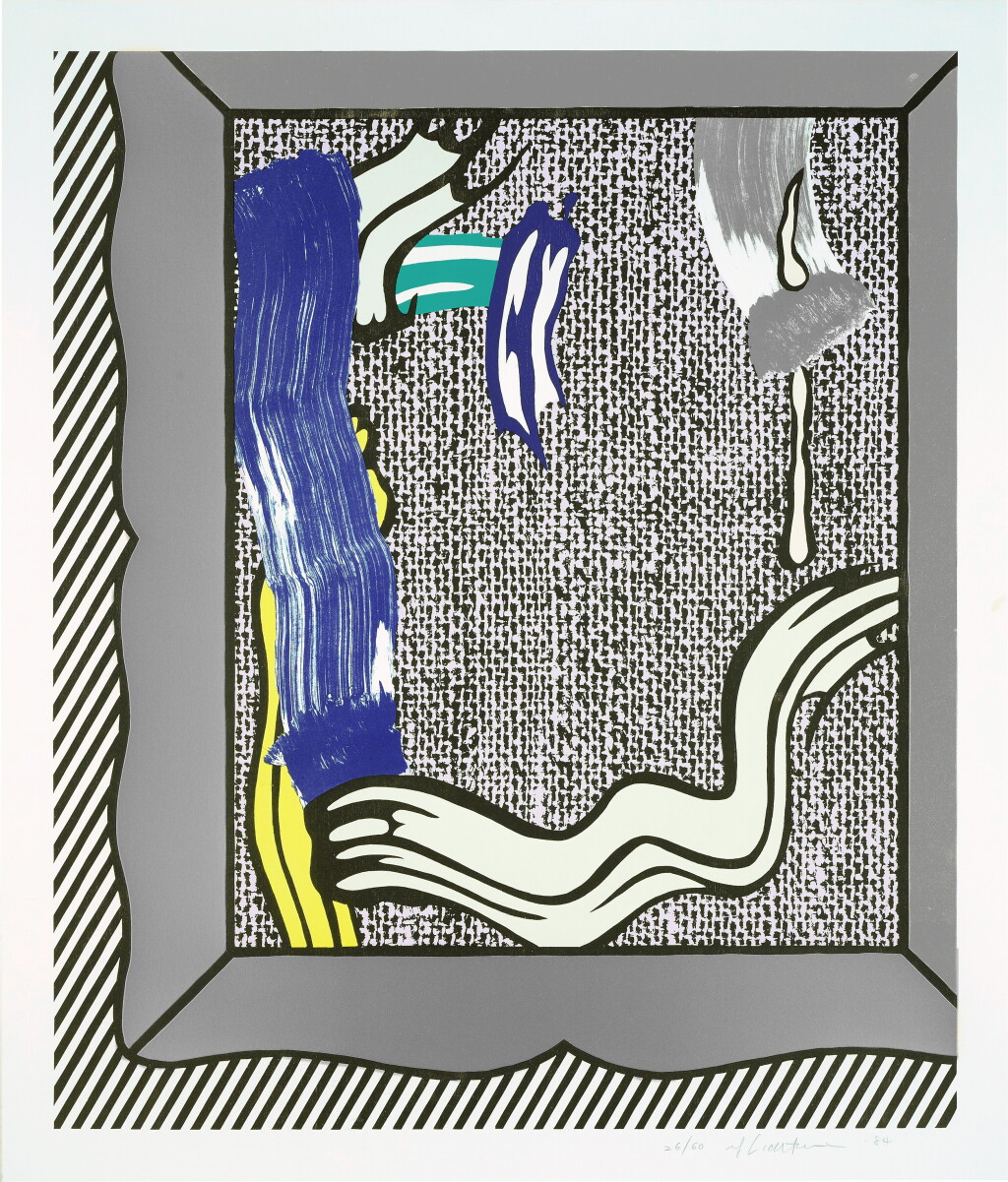 View full screen - View 1 of Lot 29. Painting on Canvas, from Paintings Series (C. 202).