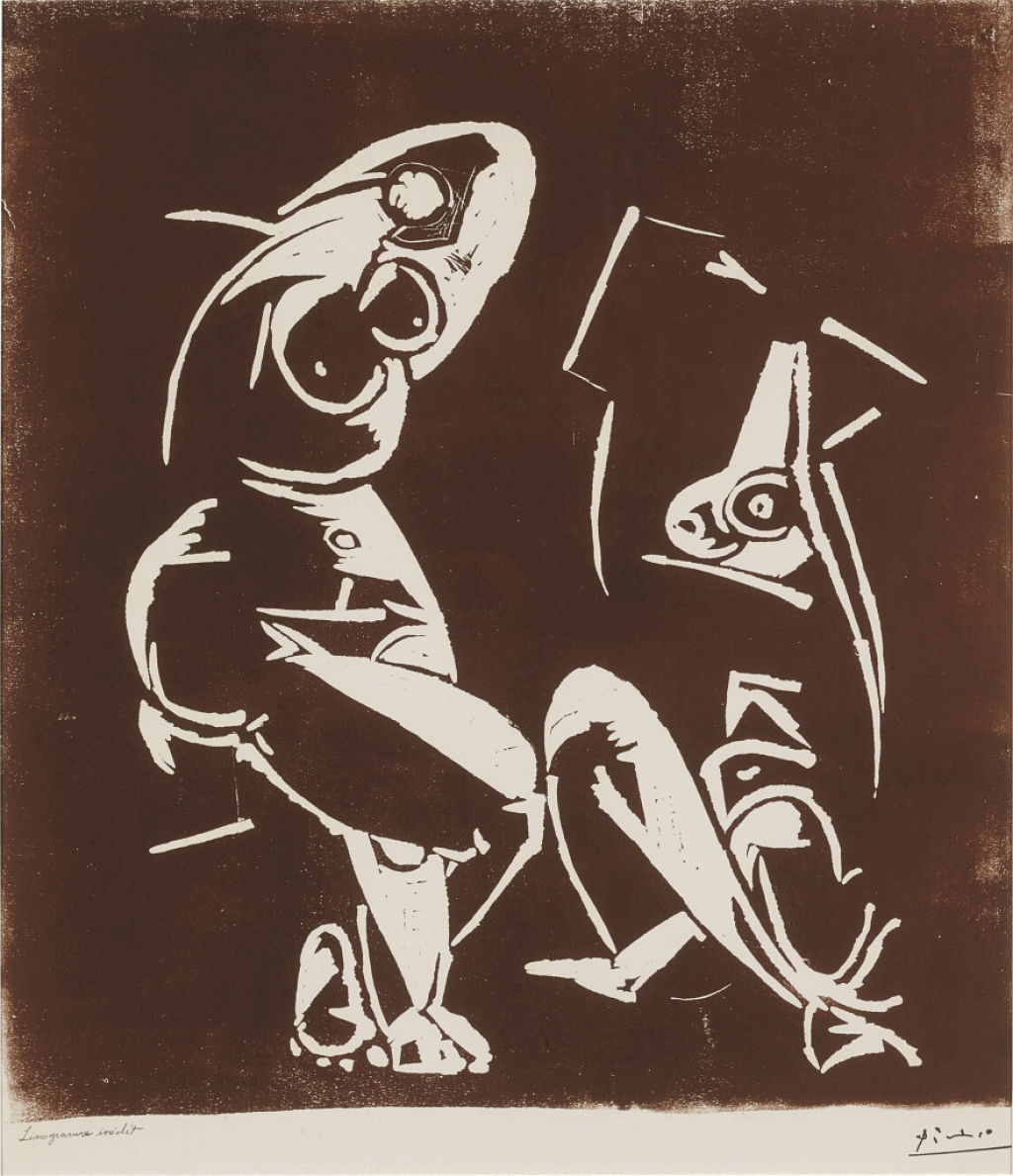 View full screen - View 1 of Lot 31. Femmes à leur toilette (Ba. 1037; PP. L-016).