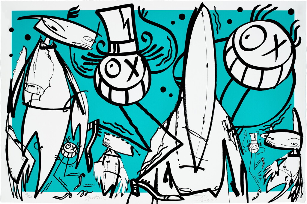 View full screen - View 1 of Lot 70. Chez Nous (Light Blue) | 我們 (淡藍).