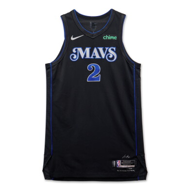 View full screen - View 1 of Lot 26. Dereck Lively II Dallas Mavericks 2023-2024 In-Season Tournament Game Worn City Edition Jersey .
