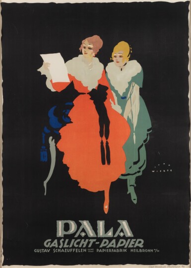 View full screen - View 1 of Lot 138. Pala Gaslicht-Papier.