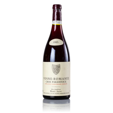 View full screen - View 1 of Lot 252. Vosne Romanée, Cros Parantoux 1985 Henri Jayer (1 MAG).