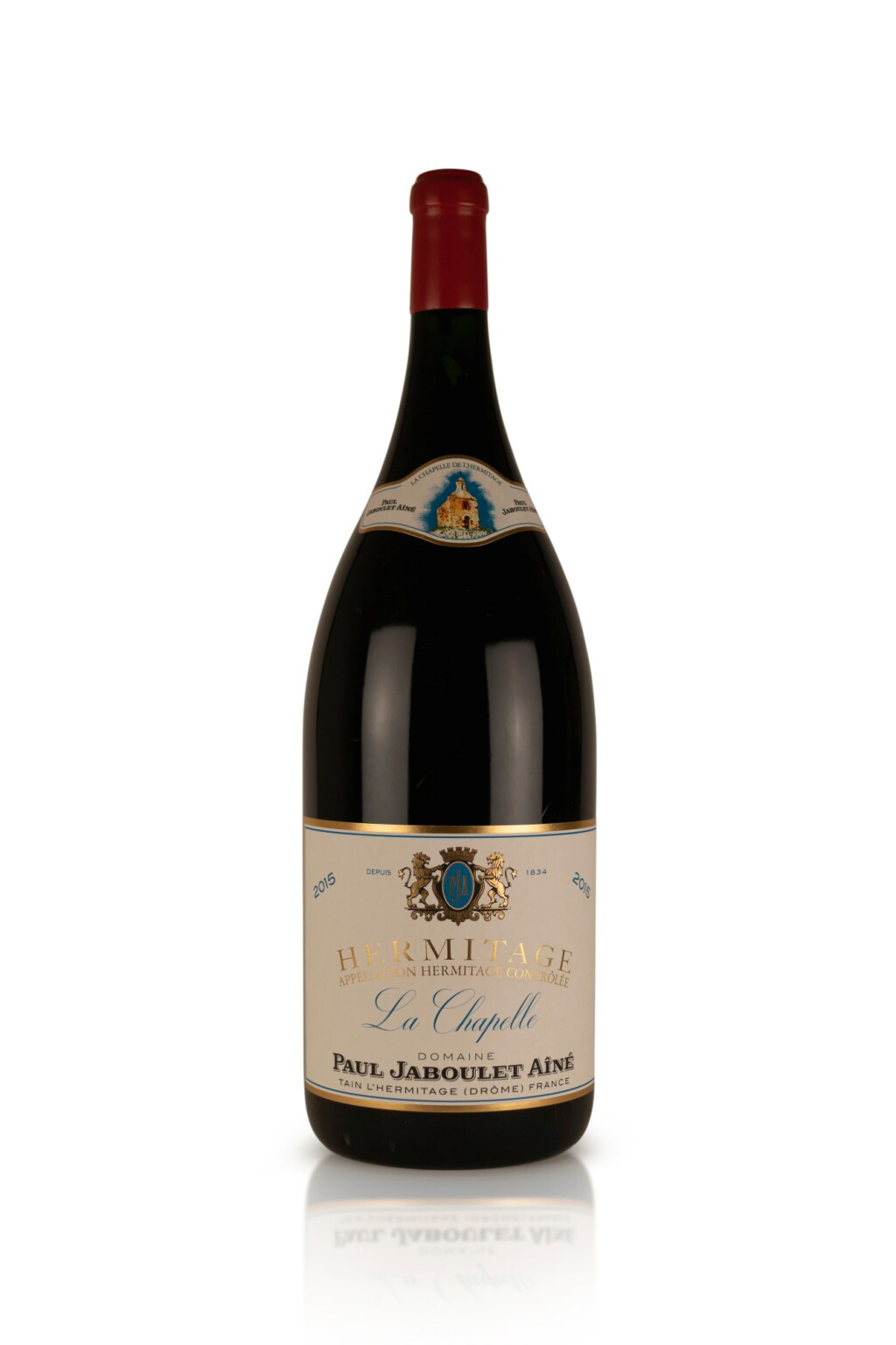 View full screen - View 1 of Lot 108. Hermitage, La Chapelle 2015 Paul Jaboulet Aîné (1 IMP).