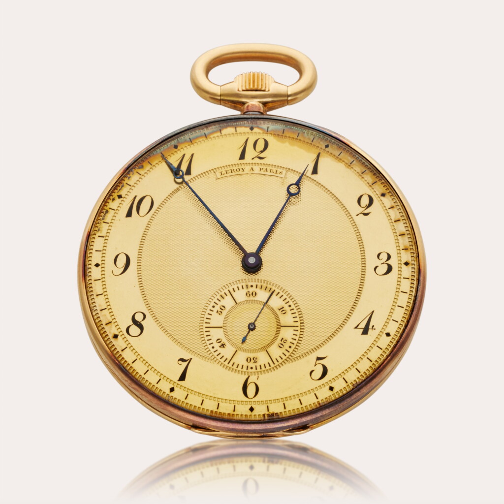 View full screen - View 1 of Lot 397. An oversized yellow gold open-faced watch, Owned by Grand Duke Sergei Alexandrovich of Russia, Circa 1890.