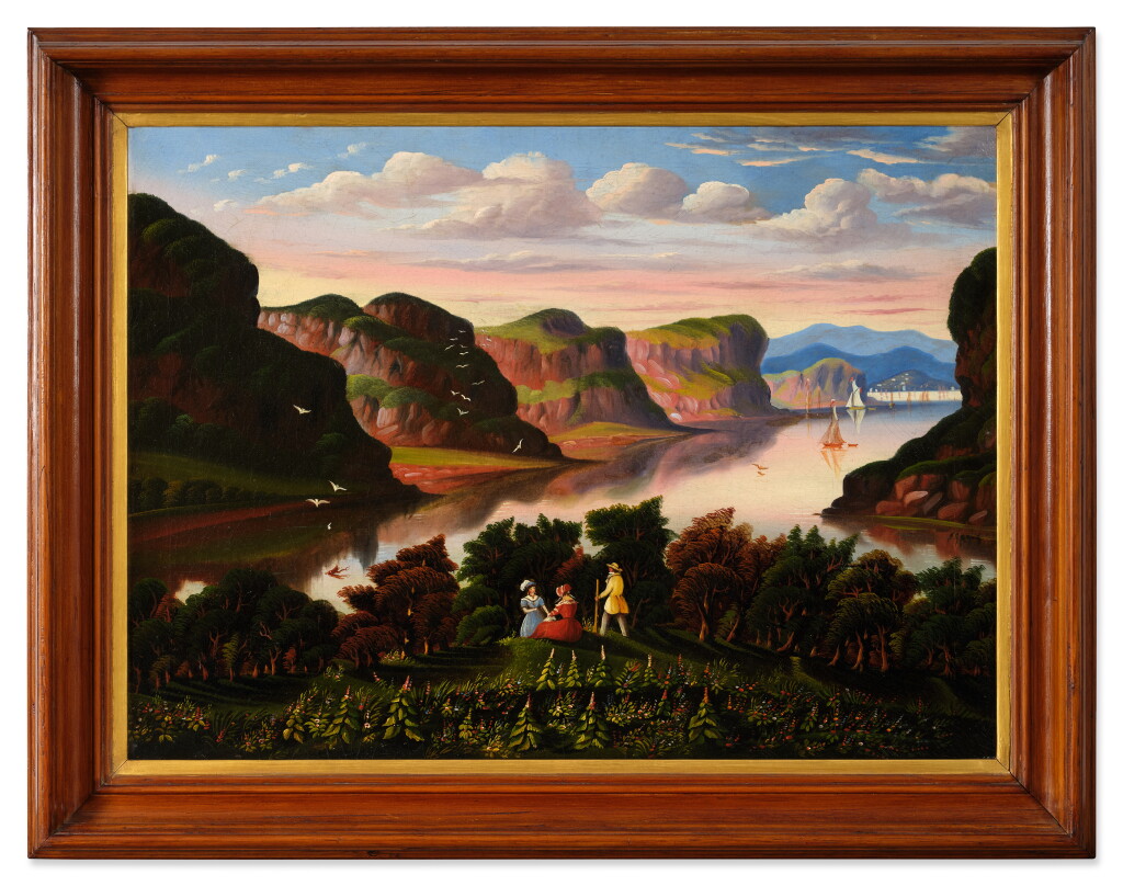 View full screen - View 1 of Lot 248. Attributed to Thomas Chambers (1808-1869).