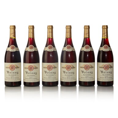 View full screen - View 1 of Lot 669. Volnay, Clos des Chênes and Les Caillerets 2010 from Domaine Michel Lafarge (12 BT).