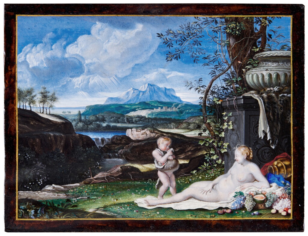 View full screen - View 1 of Lot 3. Venus and Cupid.