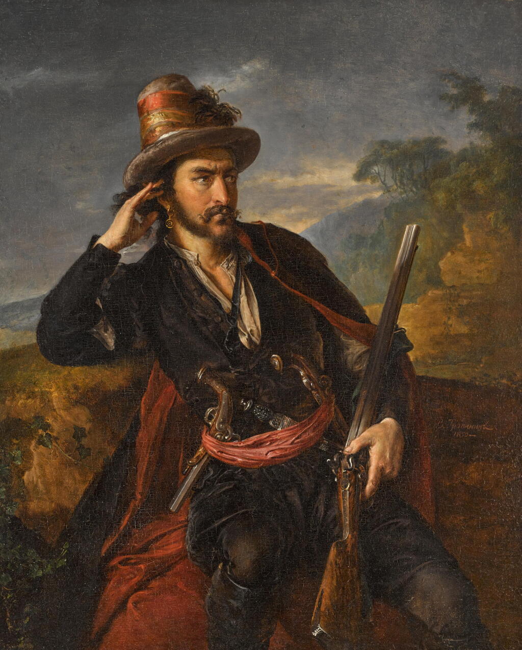 View full screen - View 1 of Lot 137. Portrait of Prince Obolensky.