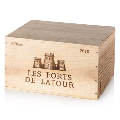 View full screen - View 1 of Lot 377. Les Forts de Latour 2010 (6 BT).
