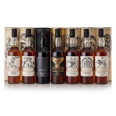 View full screen - View 1 of Lot 9289. Diageo Game of Thrones Series Mixed Lot (7 BT70).