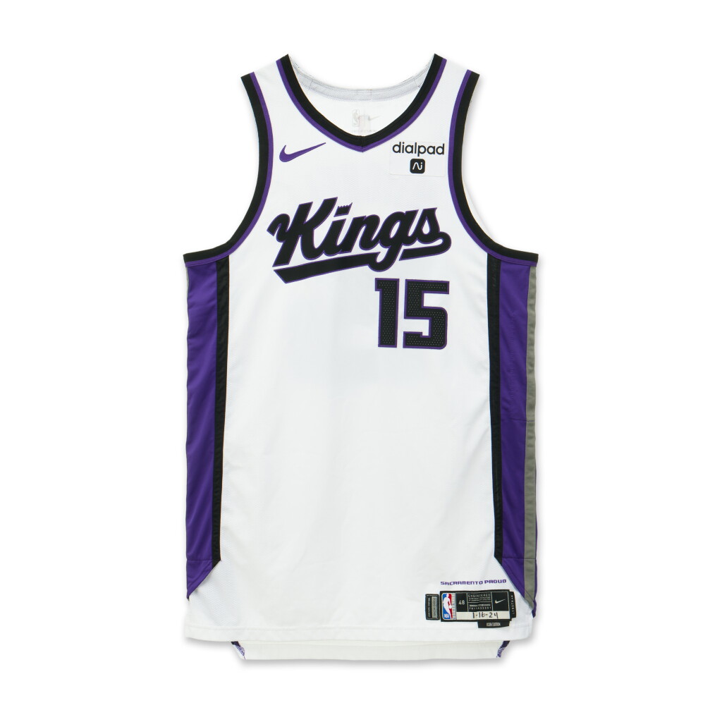 View full screen - View 1 of Lot 235. Davion Mitchell Sacramento Kings 2023-2024 Game Worn Association Edition Jersey .