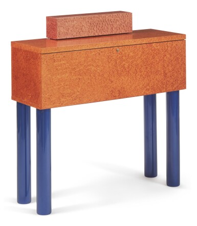 View full screen - View 1 of Lot 37. ETTORE SOTTSASS AND MARCO ZANNINI | “DONAU” WRITING DESK.