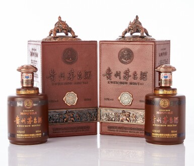 View full screen - View 1 of Lot 6316. 2007年產慶祝香港回歸祖國十周年貴州茅台酒 The Hong Kong Reunification with China 10th Anniversary Memorial Moutai 2007 (2 BT50).