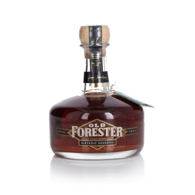 View full screen - View 1 of Lot 252. Old Forester 13 Year Old Birthday Bourbon 2003 Release 95 Proof 1990 (1 BT 75cl).