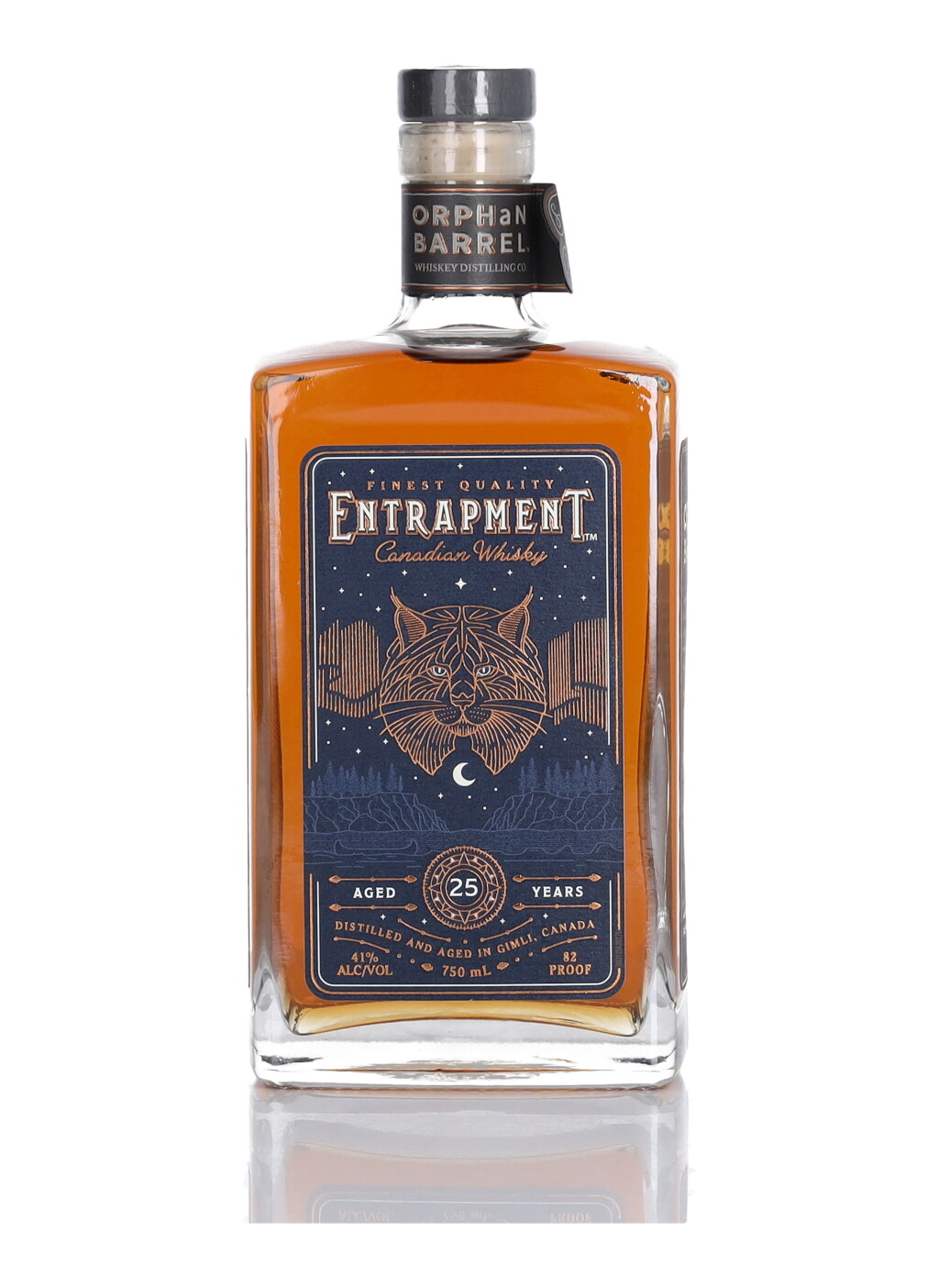 View full screen - View 1 of Lot 249. Orphan Barrel Entrapment 25 Year Old 82 Proof NV (1 Bottle 75cl).