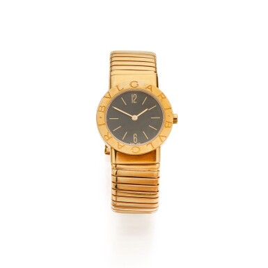 View full screen - View 1 of Lot 315. Gold 'Tubogas' Wristwatch.