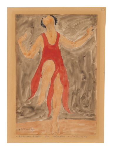 View full screen - View 1 of Lot 21. ABRAHAM WALKOWITZ | ISADORA DUNCAN DANCING III.