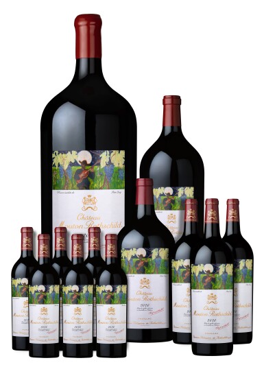 View full screen - View 1 of Lot 1. Château Mouton Rothschild 2020 (6 BT + 3 MAG + 1 DM + 1 IMP + 1 NEBR ).