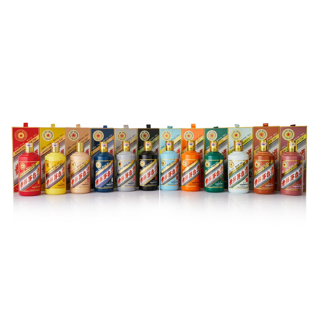 View full screen - View 1 of Lot 2551. "五星牌"貴州茅台酒 十二生肖全套 Kweichow Five Star Moutai Chinese Zodiac Full Set (12 BT50).
