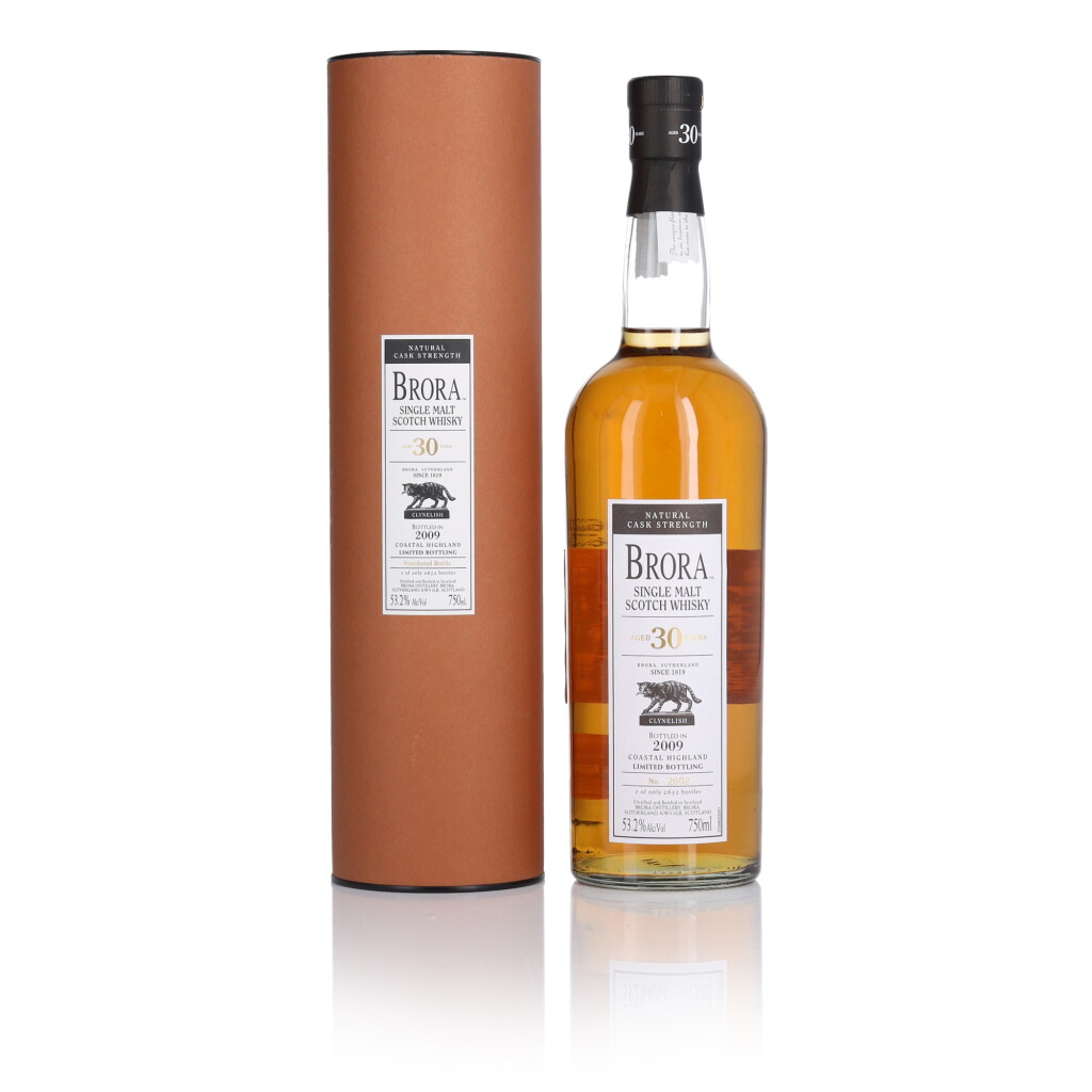 View full screen - View 1 of Lot 1102. Brora 30 Year Old 2009 Release 53.2 abv NV (1 bt 75cl).