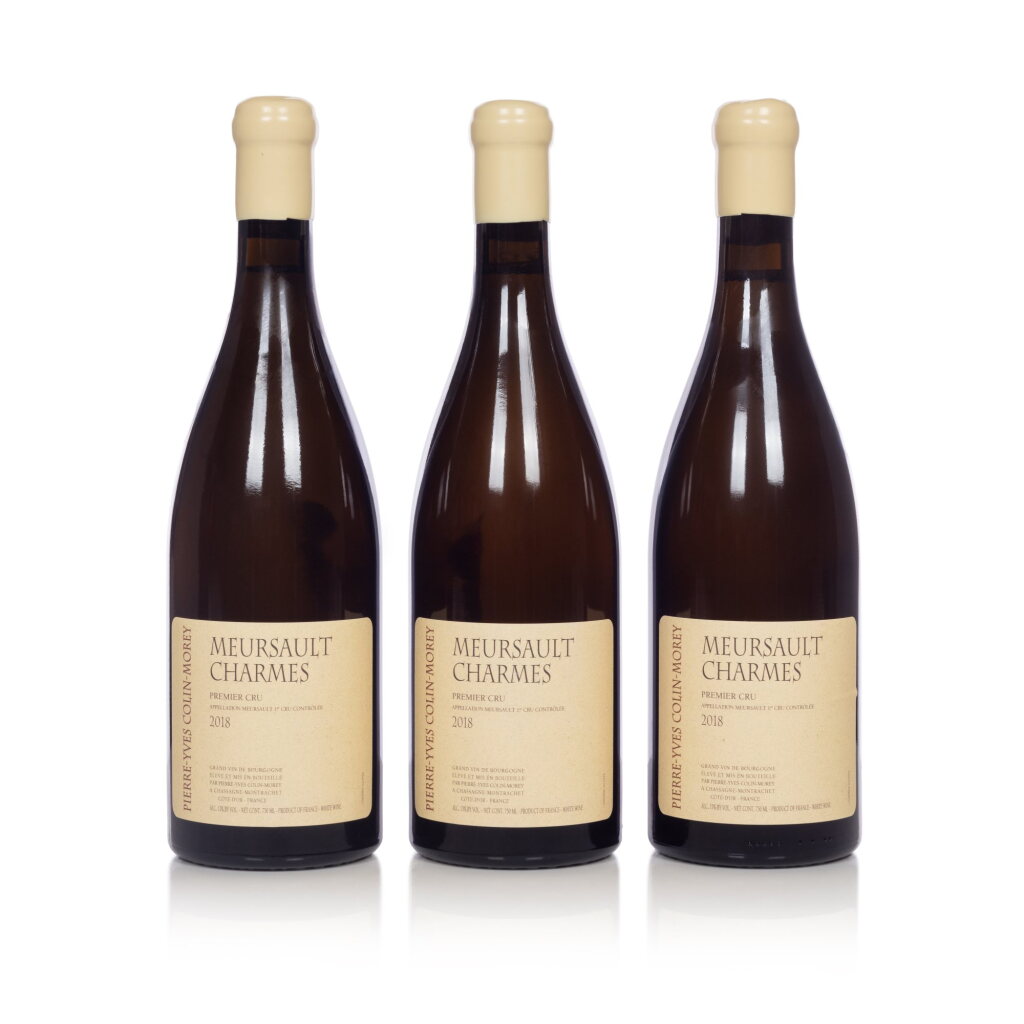 View full screen - View 1 of Lot 128. Meursault, Charmes 2018 Pierre-Yves Colin-Morey (3 BT).