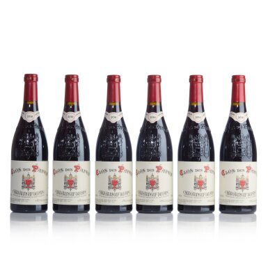 View full screen - View 1 of Lot 306. Châteauneuf du Pape, Clos des Papes 2016 Paul Avril (6 BT).