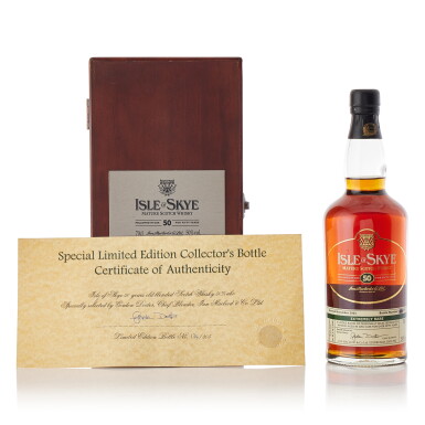View full screen - View 1 of Lot 9304. Isle of Skye 50 Year Old 50.0 abv NV (1 BT70).