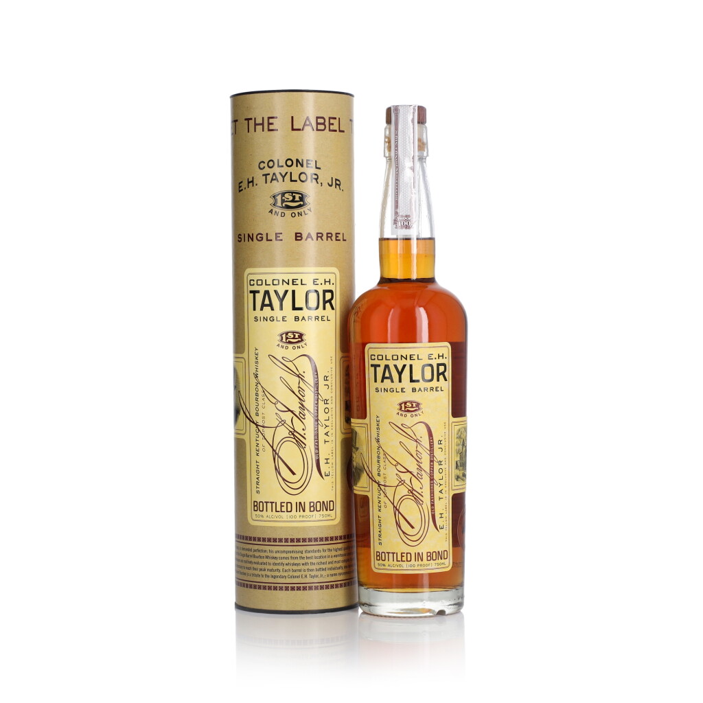 View full screen - View 1 of Lot 179. Colonel E.H. Taylor Single Barrel 100 Proof NV (1 BT 75cl).