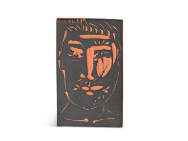 View full screen - View 1 of Lot 65. PABLO PICASSO | VISAGE D'HOMME (A. R. 539).