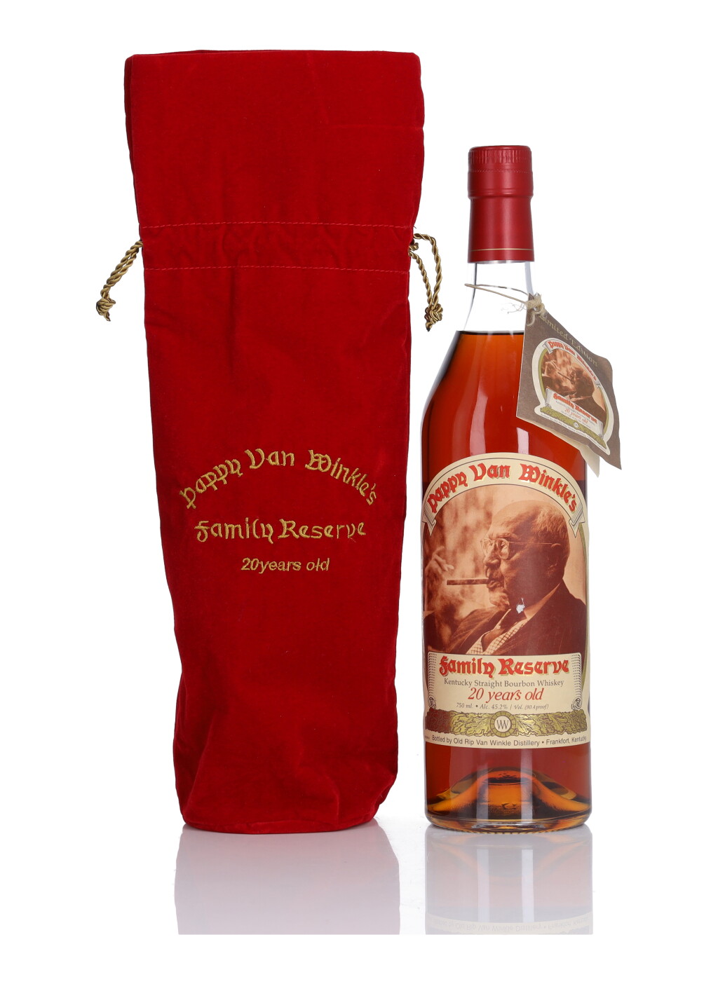 View full screen - View 1 of Lot 82. Pappy Van Winkle's 20 Year Old Family Reserve 90.4 Proof NV (1 BT 75cl).