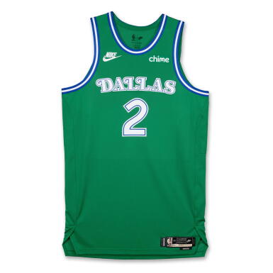 View full screen - View 1 of Lot 42. Dereck Lively Dallas Mavericks 2025-2026 Game Issued Classic Edition Jersey.