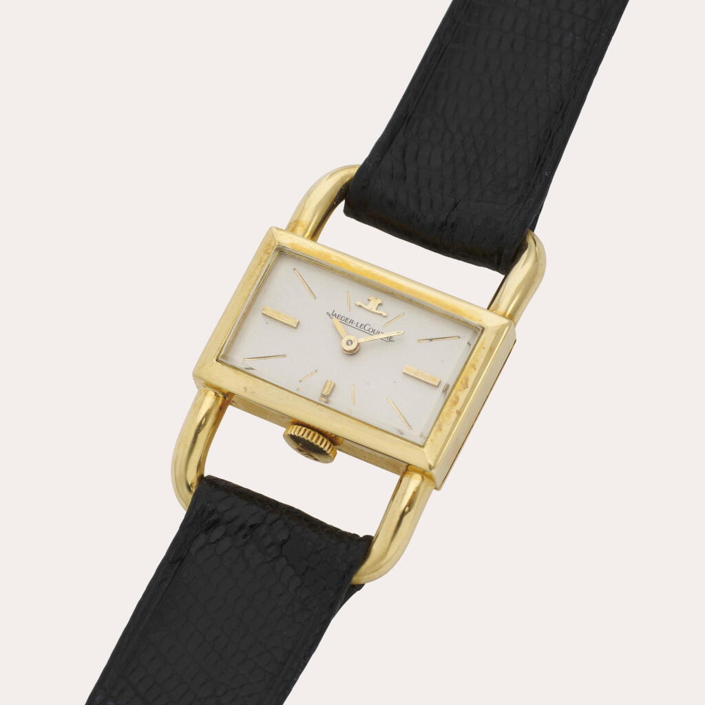 View full screen - View 1 of Lot 156. Etrier | A yellow gold wristwatch | Circa 1960.